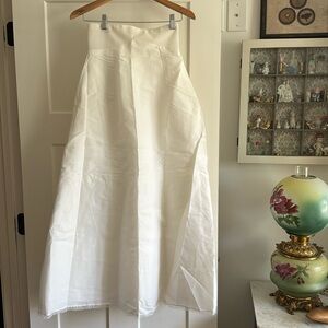 A-line Hoopless Petticoat Crinoline Underskirt Slips for Wedding Dress 38” long